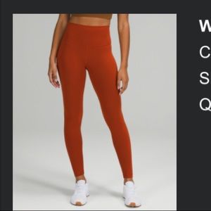 Lululemon Wunder Under high rise leggings